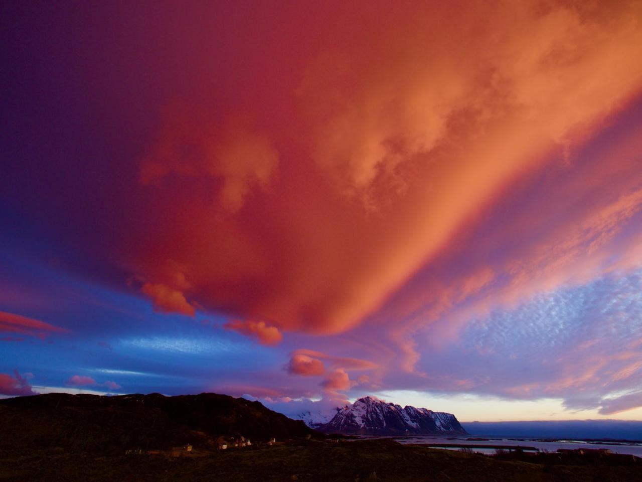 Seaside View Lofoten Bostad ภายนอก รูปภาพ